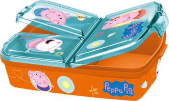 Peppa Pig: Brotdose drei Fächer