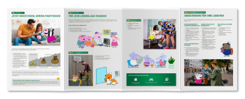 Peppa Pig: Prospekt 8-seitig ÖSA FamilienSchutz